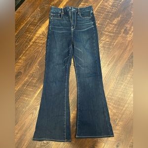 American Eagle High Rise Flare Jeans